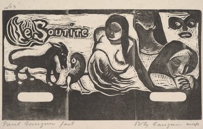 A mosoly, 1899. alkotó: Paul Gauguin