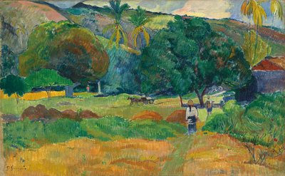 A völgy, 1892 alkotó: Paul Gauguin