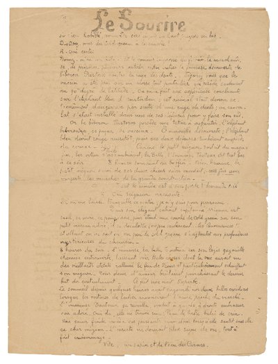 Le sourire: Journal sérieux, 1899. szeptember 19. alkotó: Paul Gauguin