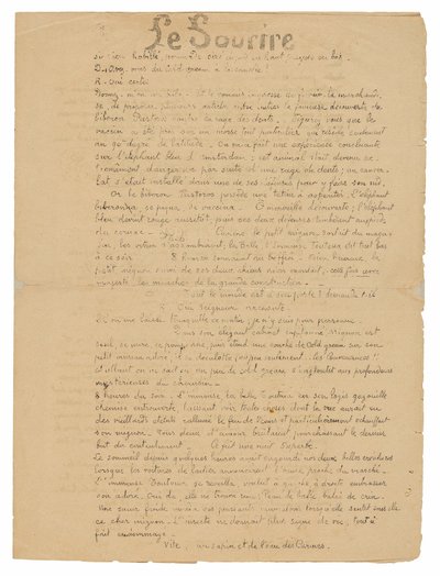 Le sourire: Journal sérieux, 1899. szeptember 19. alkotó: Paul Gauguin