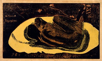 Manao Tupapau Holtak szelleme nézi, 1893-1894. alkotó: Paul Gauguin