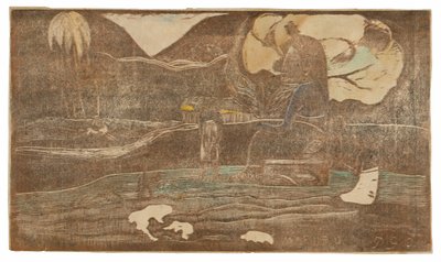 Maruru (A hála felajánlásai), a Noa Noa szvitből alkotó: Paul Gauguin
