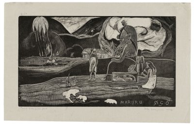 Maruru, Hálaáldozatok, Noa Noától, 1894 alkotó: Paul Gauguin