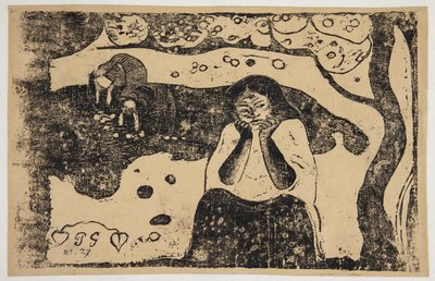 Emberi nyomorúságok. alkotó: Paul Gauguin