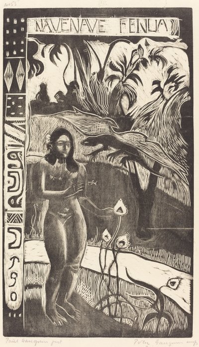 Nave Nave Fenua Delightful Land, 18941895. alkotó: Paul Gauguin