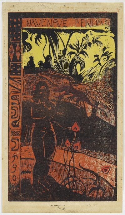 Nave Nave Fenua a Noa Noa sorozatból alkotó: Paul Gauguin