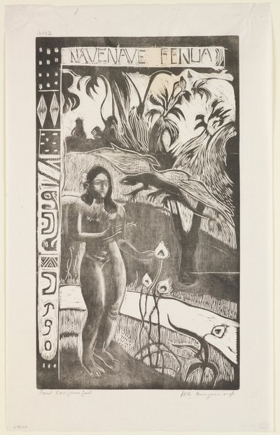 Nave Nave Fenua, a "Noa Noa" sorozatból alkotó: Paul Gauguin