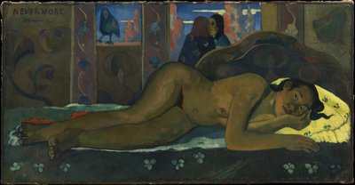 Soha többé, 1897. alkotó: Paul Gauguin
