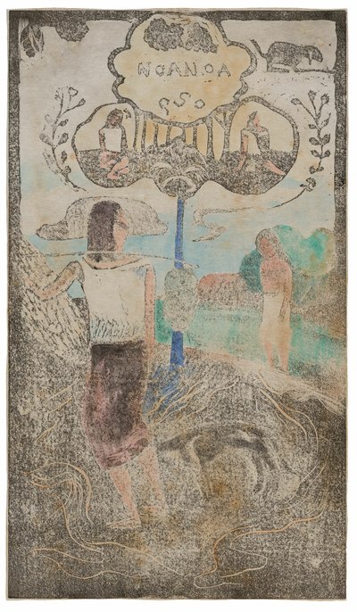 Noa Noa (Fragrant), a Noa Noa Suite-ból alkotó: Paul Gauguin