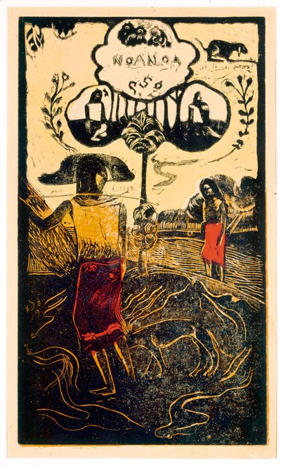 Noa Noa (fametszet) alkotó: Paul Gauguin