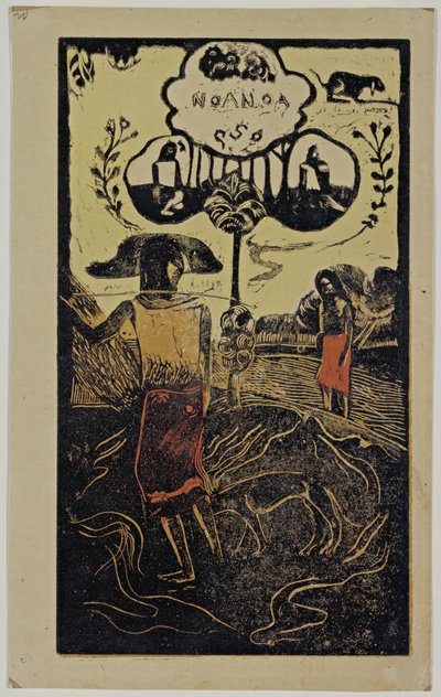 Noa Noa illat a Noa Noa sorozatból, 1893-1894 alkotó: Paul Gauguin