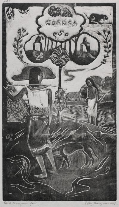 Noa Noa: Noa Noa illatos illat, 1893 -94. alkotó: Paul Gauguin