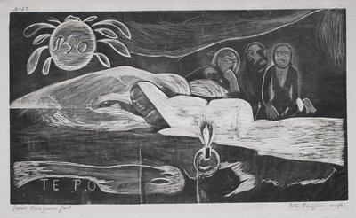 Csak: Örök éjszaka, 1893-94. alkotó: Paul Gauguin