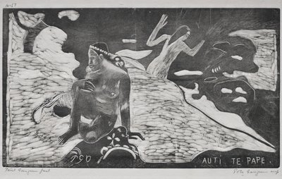Noa Noa: Nők az Auti Te Pape folyónál, 1893-94. alkotó: Paul Gauguin