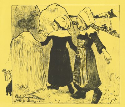 Bretagne örömei Joies de Bretagne, 1889 alkotó: Paul Gauguin
