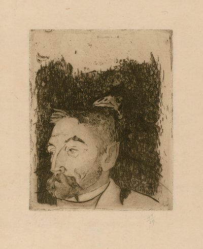 Stéphane Mallarmé portréja alkotó: Paul Gauguin