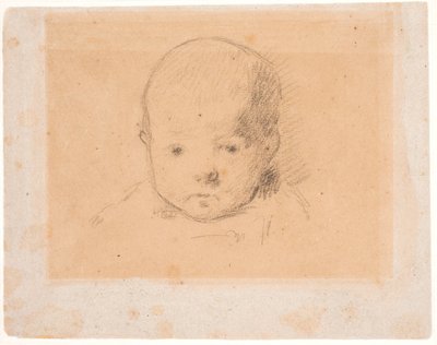 Porträt des Sohnes des Künstlers Clovis, geboren am 10. Mai 1879 alkotó: Paul Gauguin