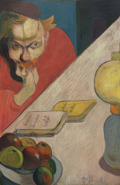 Jacob Meyer de Haan portréja. 1889 alkotó: Paul Gauguin