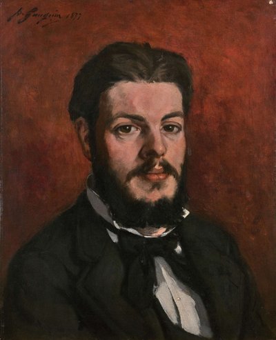 Claude Antoine Charles Favre portréja, 1877. alkotó: Paul Gauguin