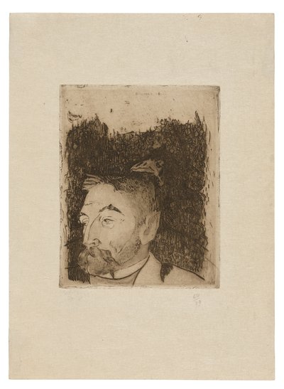 Stéphane Mallarmé portréja alkotó: Paul Gauguin