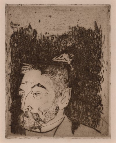 Stéphane Mallarmé portréja alkotó: Paul Gauguin