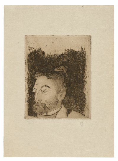 Stéphane Mallarmé portréja alkotó: Paul Gauguin