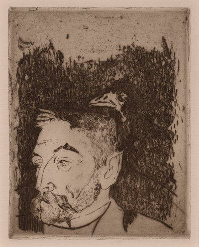 Portré Sat?fane Mallarm? alkotó: Paul Gauguin