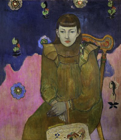 Vaite Jeanne Goupil portréja, 1896 alkotó: Paul Gauguin