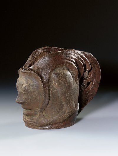 Groteszk fej alakú fazék, 1895 körül alkotó: Paul Gauguin