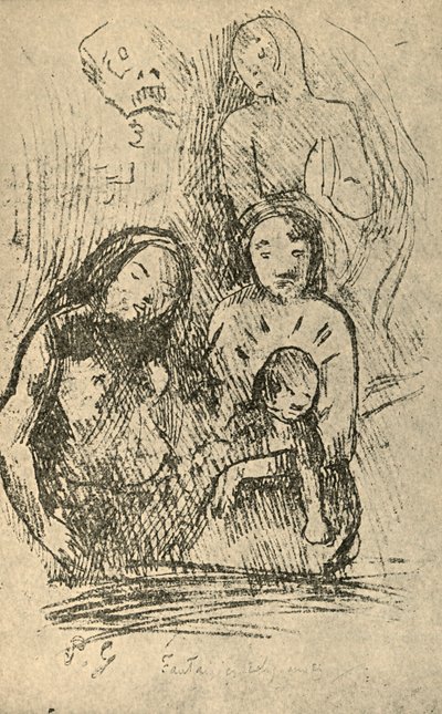 Vallási fantáziák, 1936 alkotó: Paul Gauguin