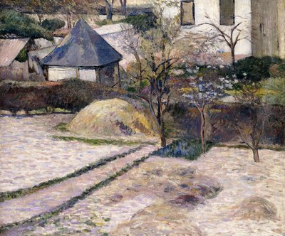 Rouen-i táj, 1884 körül alkotó: Paul Gauguin