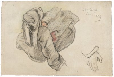 Ülő breton nő, 1886 alkotó: Paul Gauguin
