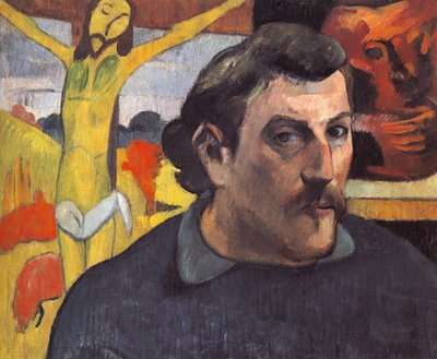 Önarckép a Sárga Krisztussal alkotó: Paul Gauguin