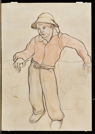 Kis breton hajlású, 1889 alkotó: Paul Gauguin