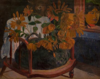 Napraforgó egy karosszékben alkotó: Paul Gauguin