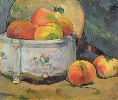 Csendélet őszibarackkal, 1889 körül (olaj, tábla) alkotó: Paul Gauguin