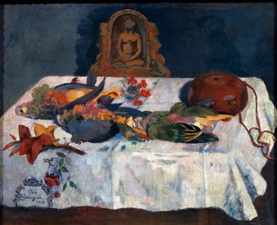 Csendélet papagájokkal, 1902. alkotó: Paul Gauguin