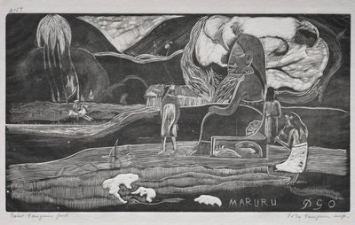 Tahiti sorozat: Istentisztelet alkotó: Paul Gauguin