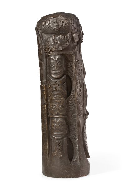Tahiti totem Krisztusnak a kereszten, 1894 után alkotó: Paul Gauguin