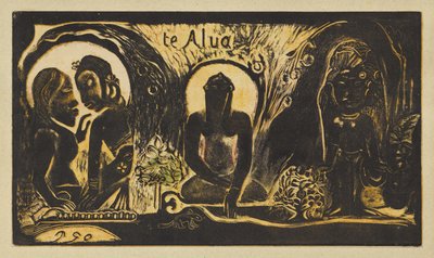 Te Atua (Die Götter) alkotó: Paul Gauguin
