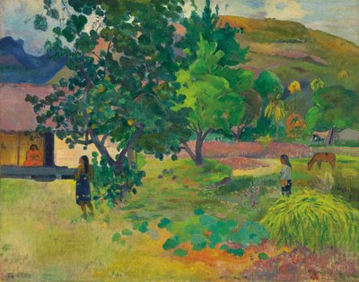 Te Fare (A ház) alkotó: Paul Gauguin