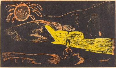 Te Po (A hosszú éjszaka) alkotó: Paul Gauguin