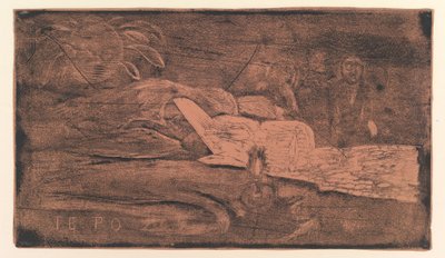 Te Po, 1893-yach. alkotó: Paul Gauguin