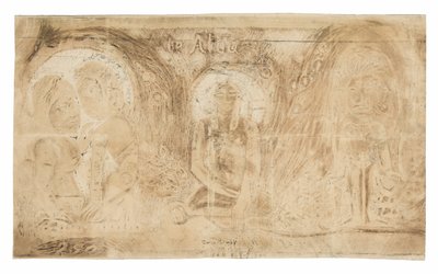 Te atua (Az Isten), a Noa Noa szvitből alkotó: Paul Gauguin