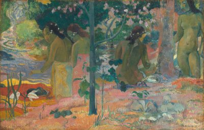 A fürdőzők alkotó: Paul Gauguin