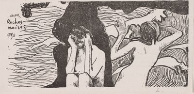A fekete sziklák alkotó: Paul Gauguin