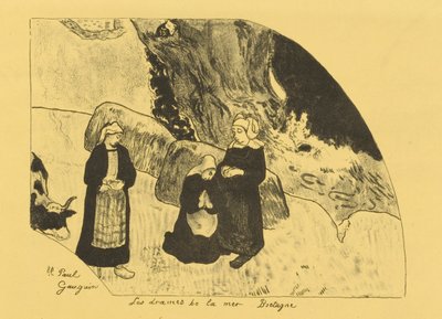A tenger drámái – Bretagne alkotó: Paul Gauguin