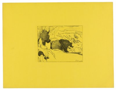Mosónők, a Volpini lakosztályból alkotó: Paul Gauguin