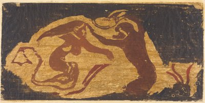 Die Meerjungfrau und der Affe alkotó: Paul Gauguin