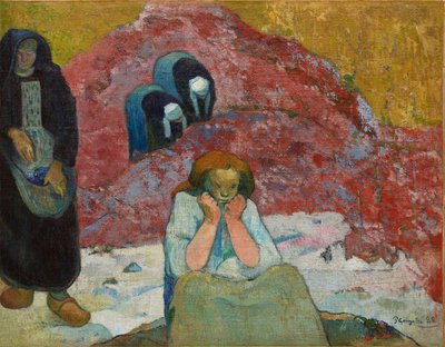 A borszüret, az emberi nyomorúság, 1888. alkotó: Paul Gauguin